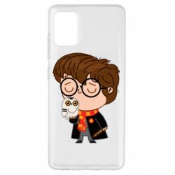 Чехол для Samsung A51 Милый Гарри с совой - PrintSalon