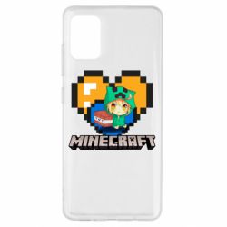 Чохол для Samsung A51 Minecraft Girl - PrintSalon