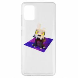 Чехол для Samsung A51 Minecraft King - PrintSalon