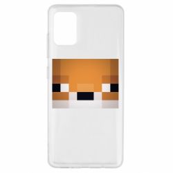 Чехол для Samsung A51 Minecraft Minimalist - PrintSalon