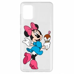 Чохол для Samsung A51 Minnie Mouse and Ice Cream - PrintSalon