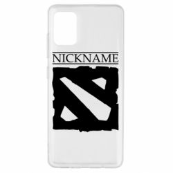 Чехол для Samsung A51 Nickname Dota - PrintSalon