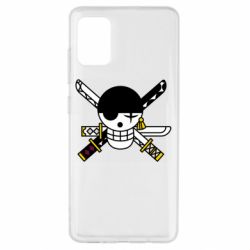 Чехол для Samsung A51 One Piece Zoro logo - PrintSalon