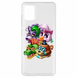 Чехол для Samsung A51 Персонажи FNAF - PrintSalon