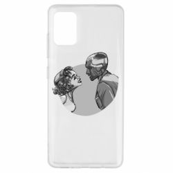 Чехол для Samsung A51 Retro Wanda and Vision - PrintSalon