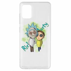 Чехол для Samsung A51 Rick and Morty voodoo doll - PrintSalon
