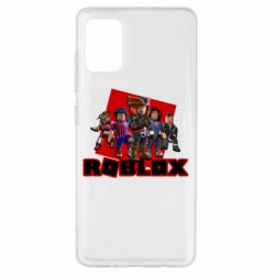 Чехол для Samsung A51 Roblox Team Of Heroes - PrintSalon