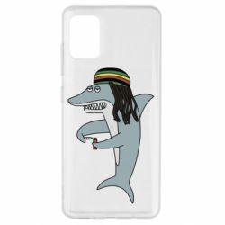 Чехол для Samsung A51 Shark Rastaman - PrintSalon