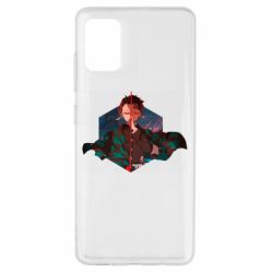 Чехол для Samsung A51 Танджиро Камадо