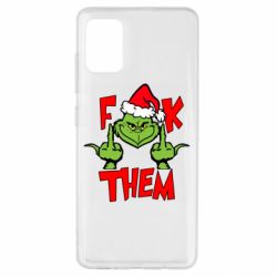 Чехол для Samsung A51 The grinch f*ck them - PrintSalon