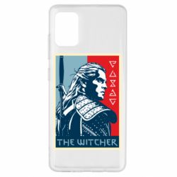 Чехол для Samsung A51 The witcher poster - PrintSalon