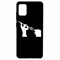 Чехол для Samsung A51 Тризубом по морде - PrintSalon