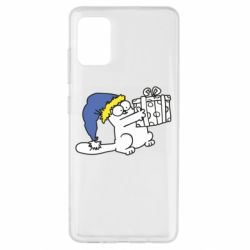 Чехол для Samsung A51 Украинский кот саймона с подарком - PrintSalon