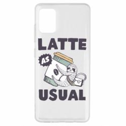 Чехол для Samsung A51 Usual milk - PrintSalon