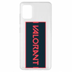 Чехол для Samsung A51 Valorant text - PrintSalon