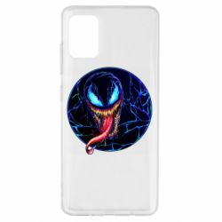 Чохол для Samsung A51 Venom black and blue style - PrintSalon