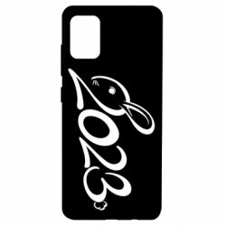 Чехол для Samsung A51 Заяц 2023 - PrintSalon