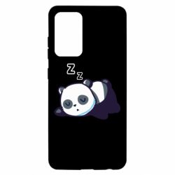 Чехол для Samsung A52 5G Cute panda sleeping - PrintSalon