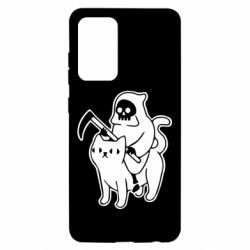 Чохол для Samsung A52 5G Death and cat - PrintSalon