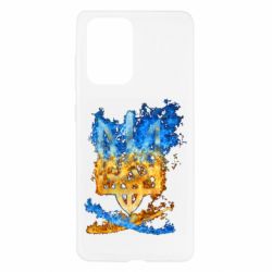 Чехол для Samsung A52 5G Горящий гербу Украины - PrintSalon