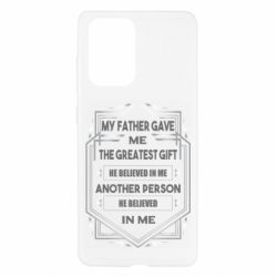 Чехол для Samsung A52 5G My father gave the greatest - PrintSalon