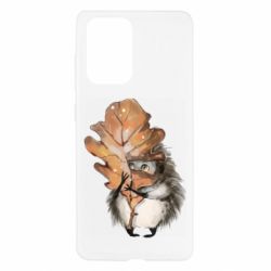 Чехол для Samsung A52 5G Осенний ежик