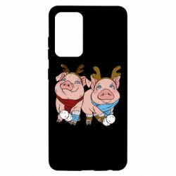 Чехол для Samsung A52 5G Pigs - PrintSalon