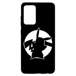 Чехол для Samsung A52 5G Pikachu silhouette - PrintSalon