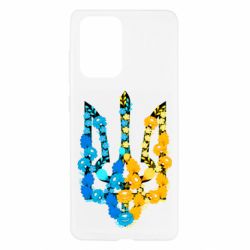 Чохол для Samsung A52 5G Тризуб квіти Україна - PrintSalon
