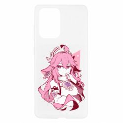Чехол для Samsung A52 5G Yae Miko portrait - PrintSalon