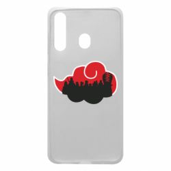 Чехол для Samsung A60 Akatsuki Members Red Cloud - PrintSalon