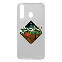Чехол для Samsung A60 Camping and forest - PrintSalon