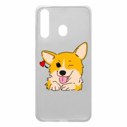 Чехол для Samsung A60 Cute Corgi Puppy - PrintSalon