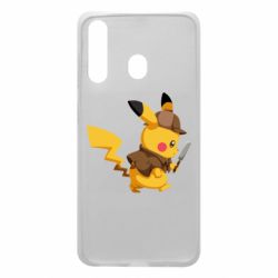 Чехол для Samsung A60 Cute Detective Pikachu - PrintSalon
