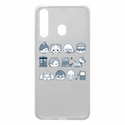 Чехол для Samsung A60 Doctor who icons - PrintSalon