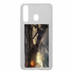 Чохол для Samsung A60 Дракон арт