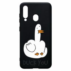 Чехол для Samsung A60 Duck you - PrintSalon