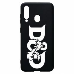 Чехол для Samsung A60 Dungeons s Dragons logo - PrintSalon
