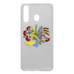 Чохол для Samsung A60 Герб колоски і калина - PrintSalon