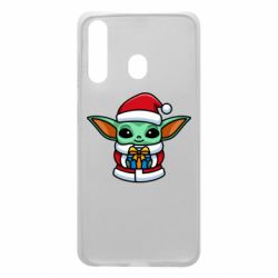 Чехол для Samsung A60 Grogu Santa Claus - PrintSalon