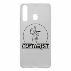 Чехол для Samsung A60 Guitar player. - PrintSalon