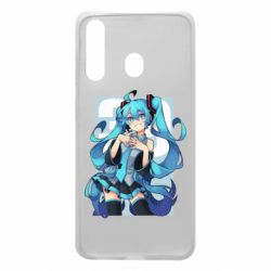 Чехол для Samsung A60 Hatsune Miku art - PrintSalon