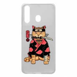 Чехол для Samsung A60 Japanese Akatsuki cat - PrintSalon