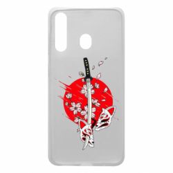 Чохол для Samsung A60 katana in sakura - PrintSalon