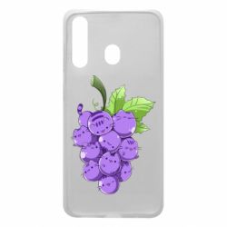 Чехол для Samsung A60 Кот-виноград - PrintSalon