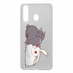 Чехол для Samsung A60 Кролики Вэй и Лань - PrintSalon