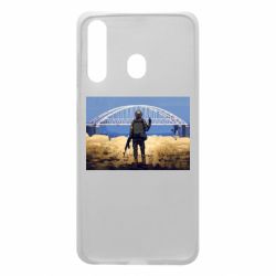 Чехол для Samsung A60 Марка с Крымским мостом - PrintSalon