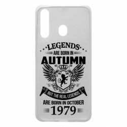 Чехол для Samsung A60 Легенды рождаются. Ваш месяц год рождения (англ.) - PrintSalon