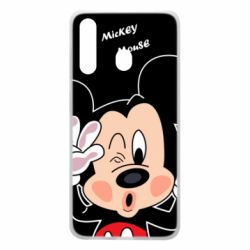 Чехол для Samsung A60 Mickey Kiss - PrintSalon