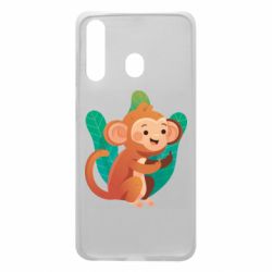 Чехол для Samsung A60 Monkey. Fuck You - PrintSalon